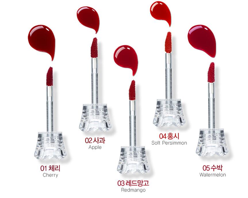[Giải phóng mặt bằng] Hàn Quốc Saem Fresh Candy Lip Gloss Lip Gloss Lip Glaze Lip Gloss Lasting 	son bóng l.a color	