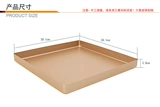 Chefmade Kitchen 28*28 Billing Champagne Golden 11 -INCH Square Aluminum Cake Model WK9055