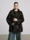 Once Upon a Time in Paris Swing/Stand Collar Small Hu Sheep Loose Fur Jacket Reversible Fur Integrated 2025 Winter Mid-Length Style