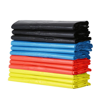 Yihong garbage bag household thickness and affordable hand-held large vest black disposable plastic bag