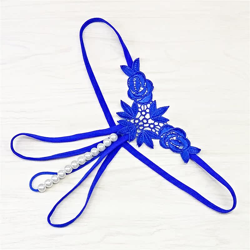 Pearl Fire Spice Slim with large size Large size open No crotch Tiny T-pants Lady sexy passion underwear Underwear Temptation