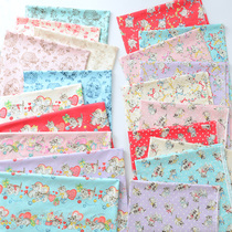 60 pure cotton fabrics ins Katumbata garden hands for childrens clothing cotton fabric flowers baby DIY handmade beauty short cat