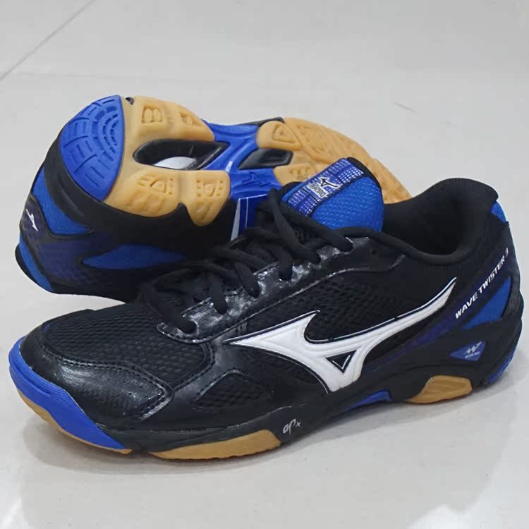 Mizuno MIZUNO shock-absorbing giày bóng chuyền không trượt V1GA147001 WAVE TWISTER 3 giày thể thao adidas nữ