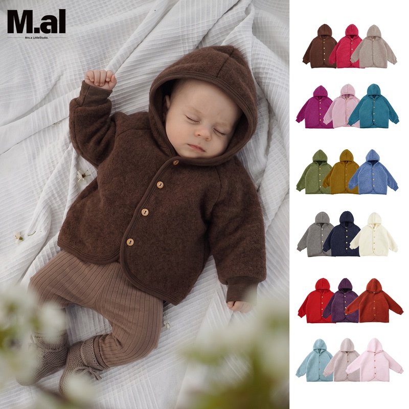 M.Al Autumn and Winter New Model, the King of Pilling, Nordic High-End Merino Wool Brushed Soft Coat for Boys and Girls M.Al Autumn and Winter New Model, the King of Pilling, Nordic High-End Merino Wool Brushed Soft Coat for Boys and Girls
