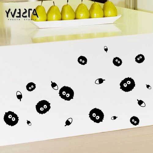 Магазин обратно в Qianqian Coal Ash Ball Декоративный настенный декоративный настенный церковный церковный пыль эльфол холодильник пост детская комната шкаф