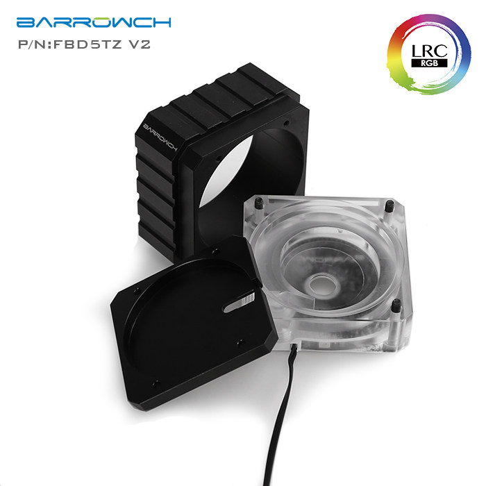 Barrowch D5 Water Pump Retrofit Accessories RGB Retrofit Heat Dissipation Kit Combination Suit FBD5TZ V2