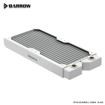 Barrow High density single wave copper water cooling discharge 28MM thick DIY computer radiator Damel-28a 240