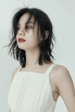 [FUSSED 22SS cotton pleated dress 奶白纯棉褶皱肌理连衣裙 短款]