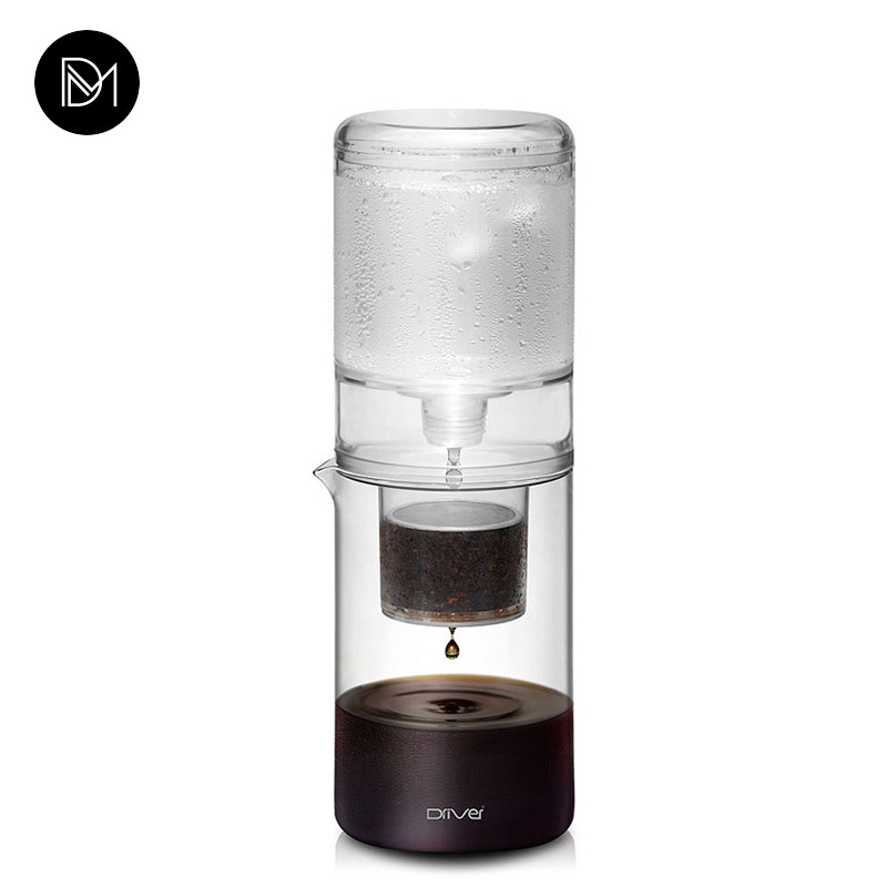New Taiwan Driver ice drop coffee pot coffee cold brew pot glass cold brew pot household 600ml