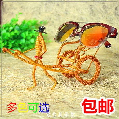 Nouveau Riche gold glasses shop decoration boutique props Window beautification Sunglasses display stand Glasses display stand trendy products