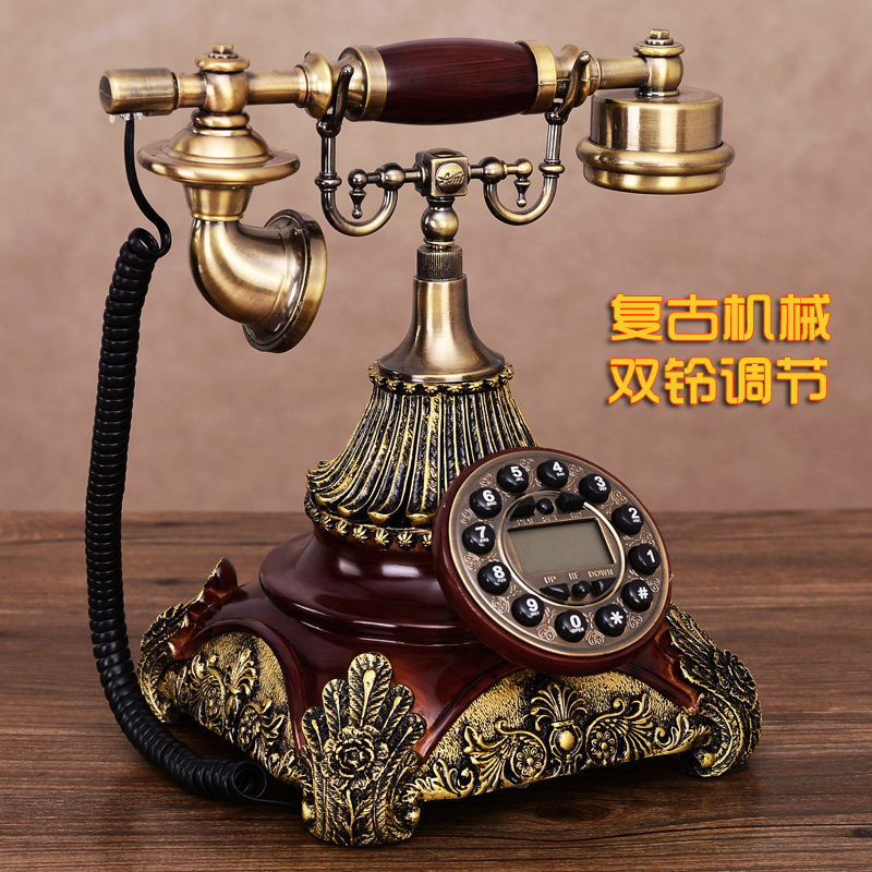Ans Aire landline fashion antique telephone European retro landline American creative old-fashioned high-end telephone