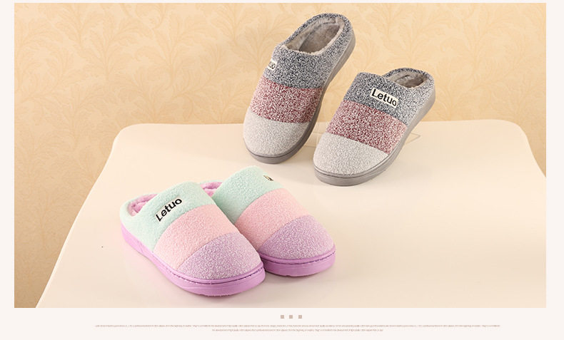 Pantoufles enfants en suède pour hiver - semelle EVA - Ref 1008201 Image 19