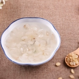 Двойное мыло для стручков -Угловой угловой рис Семена лотоса Lotus Yunnan Wild с персиковым клеем Xueyan Tremella, сахарная вода из плитки 100 грамм DP063