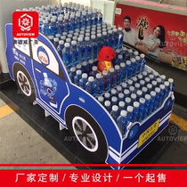 Odway advertising stall car folding promotion table pile beer beverage end rack pile sample Display Display rack
