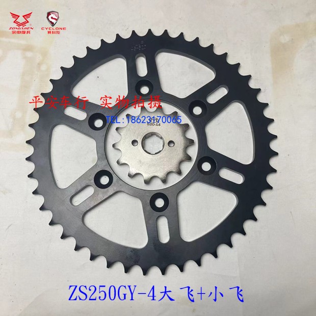 Zongshen ZS250GY-4 мотоцикл 250X амортизация
