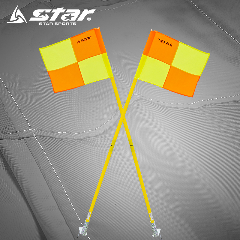 STAR Shida referee flag bearer flag corner flag patrolling flag five-a-side football training match dedicated flag SA220