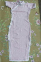 One piece of traditional handmade cheongsam ancient method cheongsam dress cheongsam bridesmaid cheongsam bride