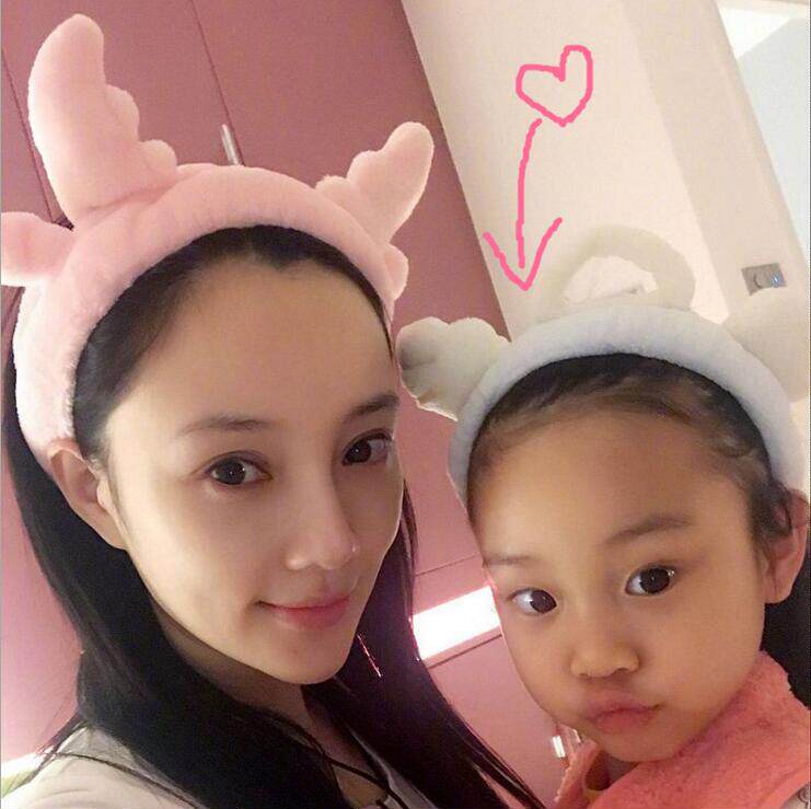 Cute deer corner selling cute hair hoop washing face hair with female makeup head with mask bunch hair with suede cloth wide side hair