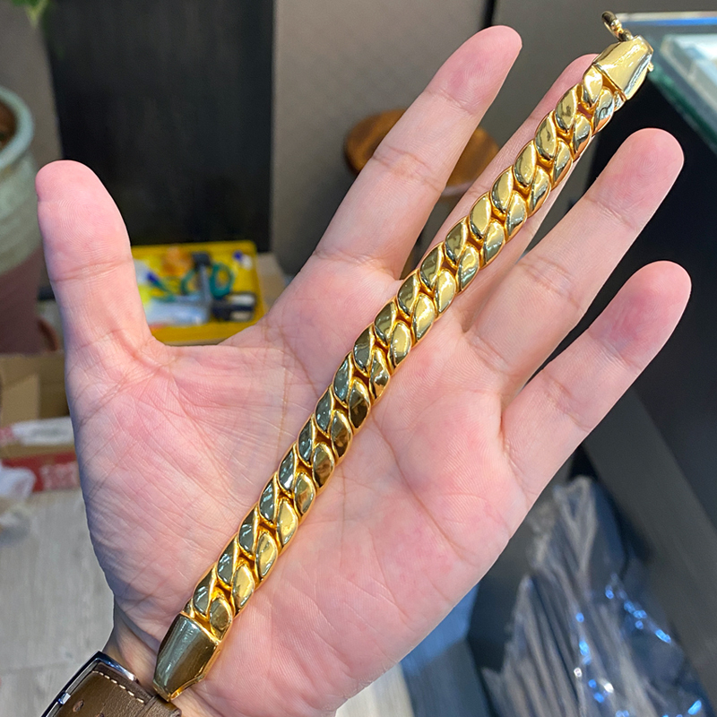 Men's Gold Bracelet, Pure Gold Horsewhip Chain, Gold Plain Chain, Cuban Chain, Women's Chain, Gold Necklace 999, Birthday Gift Men's Gold Bracelet, Pure Gold Horsewhip Chain, Gold Plain Chain, Cuban Chain, Women's Chain, Gold Necklace 999, Birthday Gift
