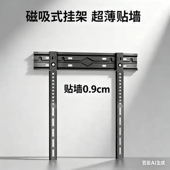 Magnetic New Ultra-Thin Tv Wall Mount Universal Wall-Mounted Tv Bracket 55-95inch