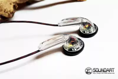 DIY transparent music earbud 39mx760 bass headphones DIY headphones associate MX400 MX500 headphones