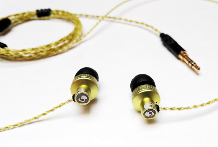 Skullcandy metal headphones imported the goddess line (bumblebee) converted