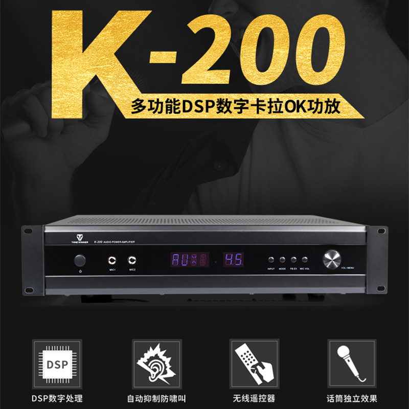 Winnerdays comfort K-200 K-300 Home High power professional stage karaoke digital ktv utilita