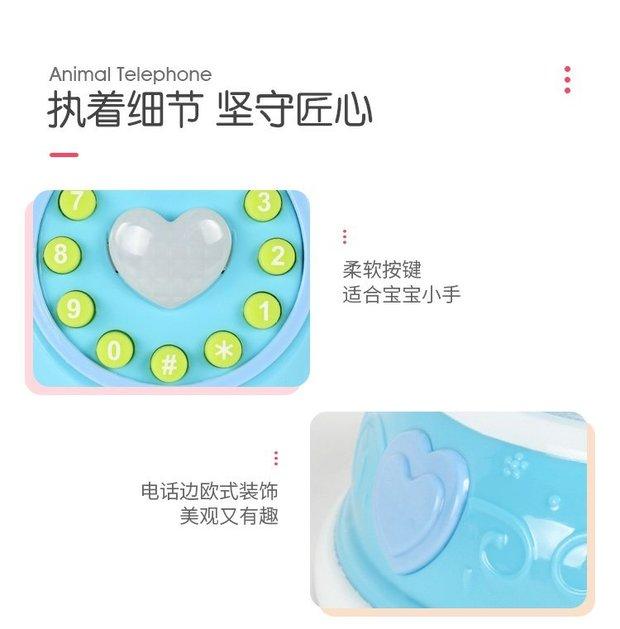 Trẻ sơ sinh retro thỏ điện thoại đồ chơi giáo dục cậu bé và cô gái giáo dục sớm âm nhạc điện thoại 0-3 tuổi - Đồ chơi âm nhạc / nhạc cụ Chirldren đồ chơi nhạc cụ giá tốt