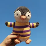 Милая кукла, плюшевая игрушка, популярно в интернете, пингвин, подарок на день рождения