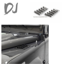 DJ Land Rover Defender blade cover decorative cover air inlet cover side air inlet B all metal modification trx4t4