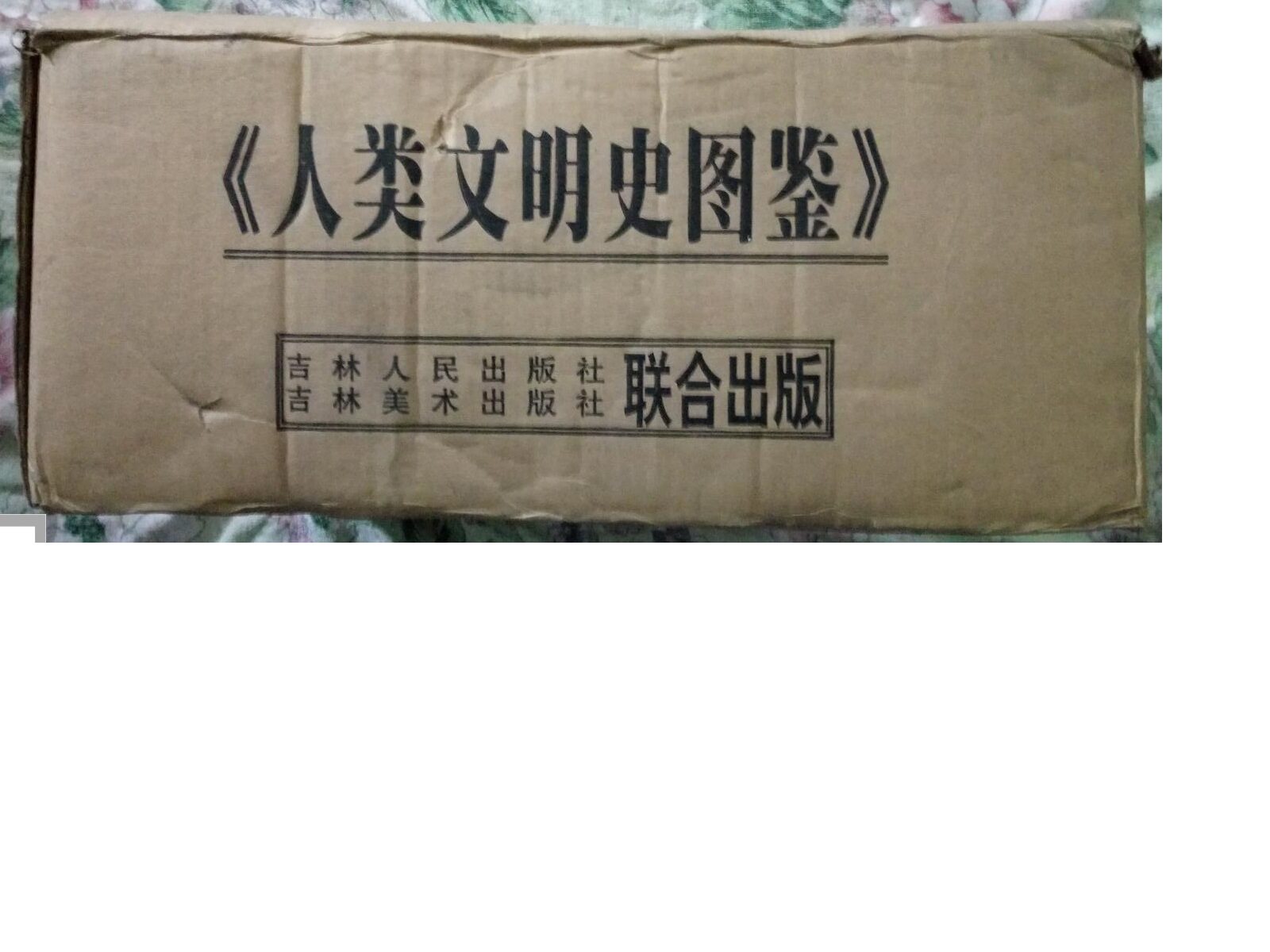 An all 24 volumes of original boxing for the history of human civilization (the publishing house stock can be discounted with invoices)    