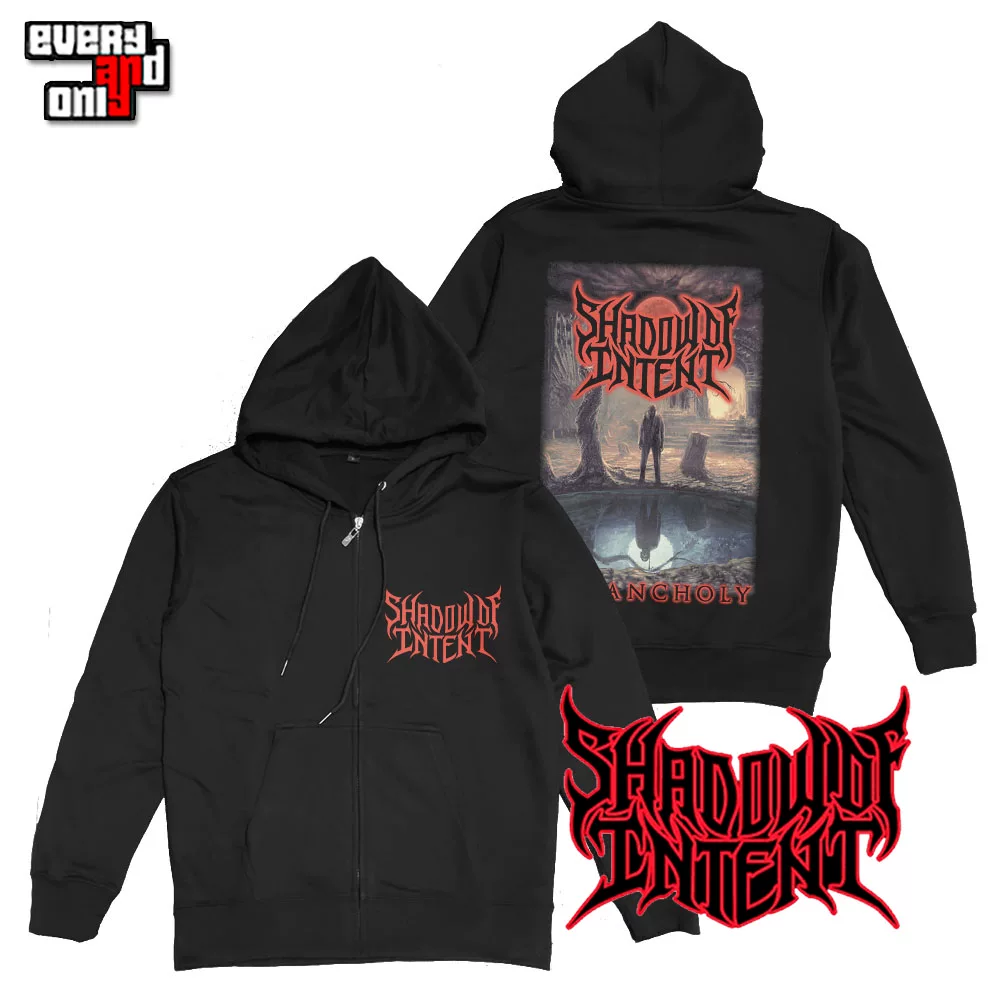 Shadow of Intent Symphony Metro Metal Metal Metal Metal Micrancholy Surrounding Zipper Sweaters