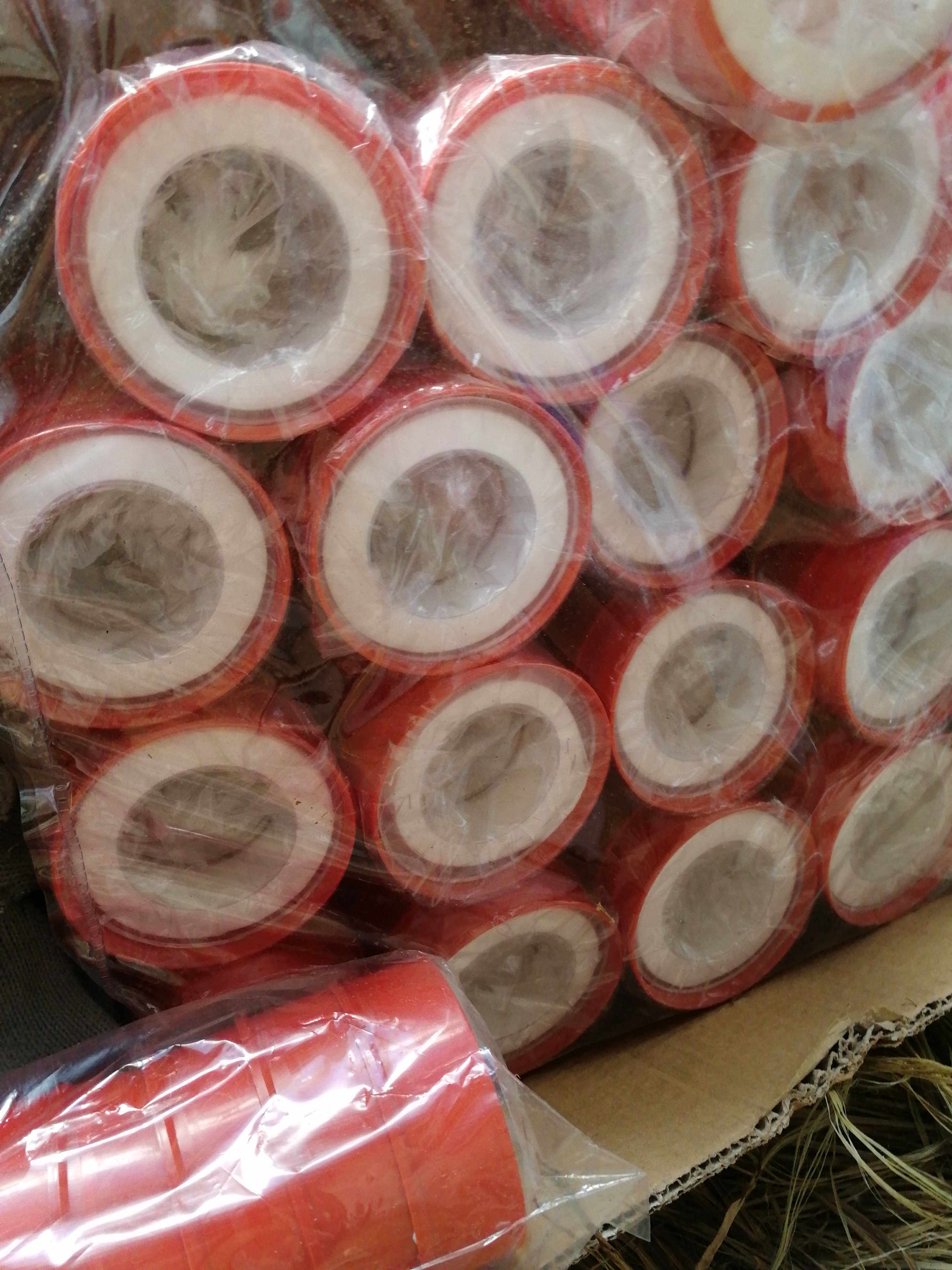 Raw material with sealed waterproof tape thread seal belt waterproof tape seal large red roll