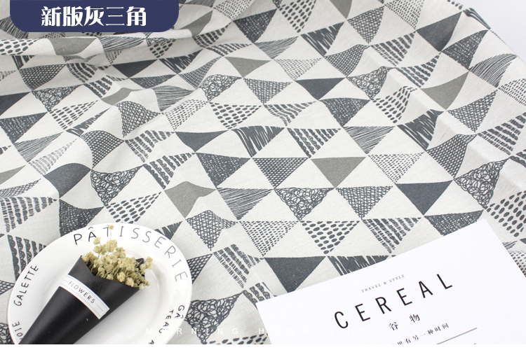 Sofa vải cotton lanh lanh in vải thủ công chắp vá tự làm rèm khăn trải bàn hành lý vải nhiếp ảnh vải vải cotton nỉ