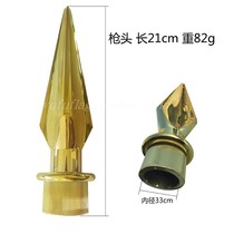 High-end golden gun-head hall flag-flag special red flag gun imitation ancient flag