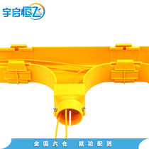 Fiber optic channel room wiring pigtail jumper slot outlet to hose outlet 50mm * 42mm