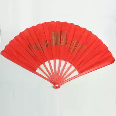 Knot Wedding supplies Fujian Xiamen marriage hong xi fan long feng double happiness married Red Fan woman married