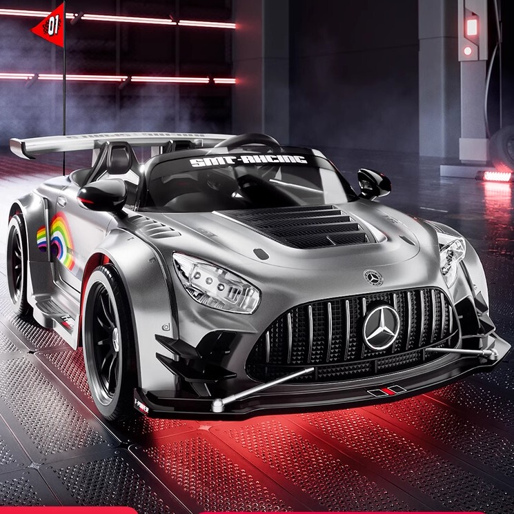 Extra-Large Two-Seater Mercedes-Benz Amg Gt Supercar That Can Drift, Suitable for Adults, Children's Electric Car with Remote Control