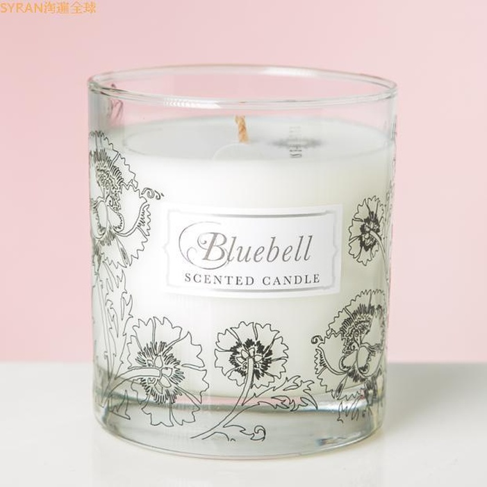 British imports Illumens blue bell Aroma Canned Scented Candle Home Yoga Incense scented indoors