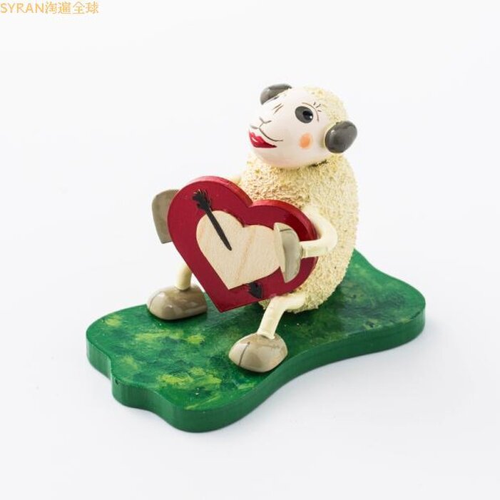 German Import Kunstgewerbe Uhlig Handmade Puppet Furnishing Doll Pendulum of Love in Love