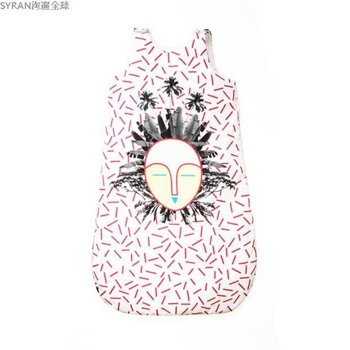 French imports of original sleeping bag anti-kick by infant can regulate baby totem