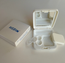 2 Weibo MCT high-efficiency glasses cleaning box lens cleaning pad RGP cleaning sponge