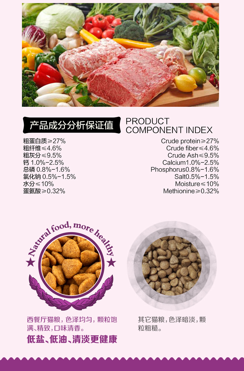 Odin nhà hàng phương Tây mèo thực phẩm mèo thức ăn chính vào cat cat thực phẩm cá hồi 500g 1 kg Lite 3 gói khuyến mãi hạt nào tốt cho mèo
