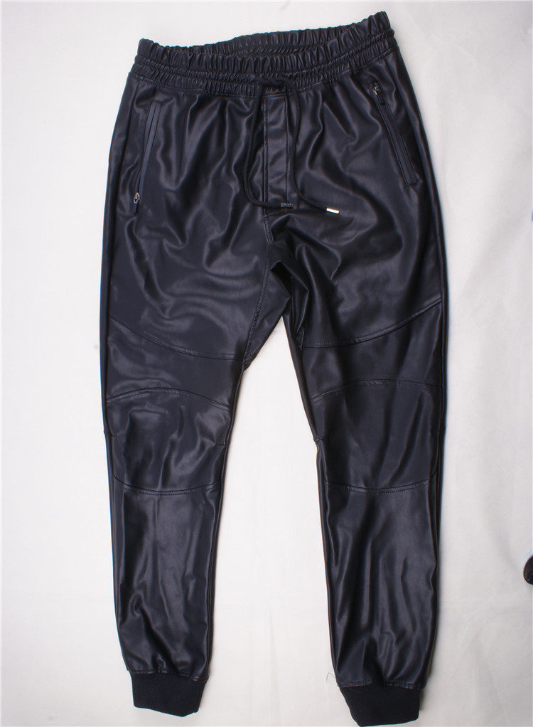 Pantalon cuir homme pour adolescent pour hiver - Ref 1494196 Image 7