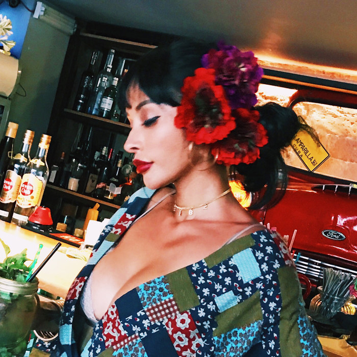 European and American holiday style retro simulation flower hairpin headdress head flower LGB-29