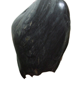 Hetian Jade seed raw stone ink Jade big ornaments 21500G handle pendant jade foot gold handle seed Jade