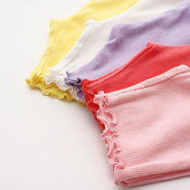 RainbowBu Daughter Childrens Shorts Cotton Hot Pants Safety Pants Leggings 4-point Pants Insurance Pants 3305