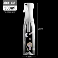 Прозрачный спрей, наклейка, 500 мл
