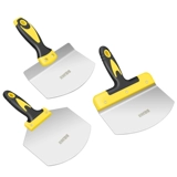 保联 Кормушка из нержавеющей стали, изогнутый шпатель, лопата, каменщик, масленка, инструмент для подачи каменной кладки, мастерок, скребок для шпаклевки