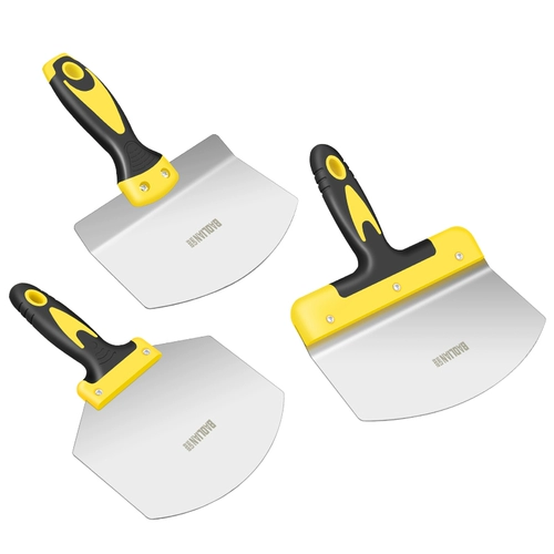 保联 Кормушка из нержавеющей стали, изогнутый шпатель, лопата, каменщик, масленка, инструмент для подачи каменной кладки, мастерок, скребок для шпаклевки